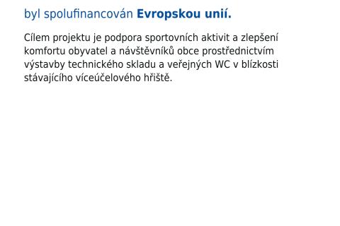 Ilustrační obrázek k projektu Projekt: Suchá Loz - Venkovní  sklad a WC
