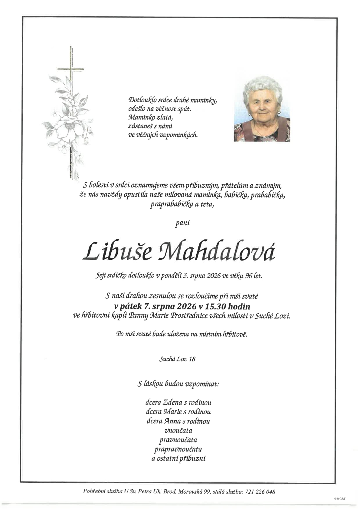Libuše Mahdalová